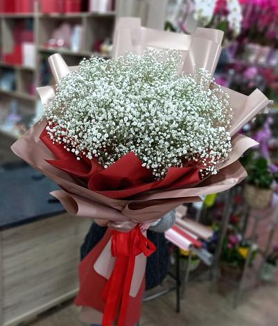 Букет цветов из: Гипсофила в Сакмара