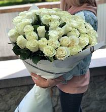 Букет 35 Белых роз #REPLACE_PRED# Сакмара